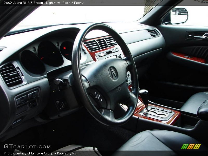 Nighthawk Black / Ebony 2002 Acura RL 3.5 Sedan
