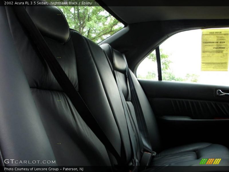 Nighthawk Black / Ebony 2002 Acura RL 3.5 Sedan