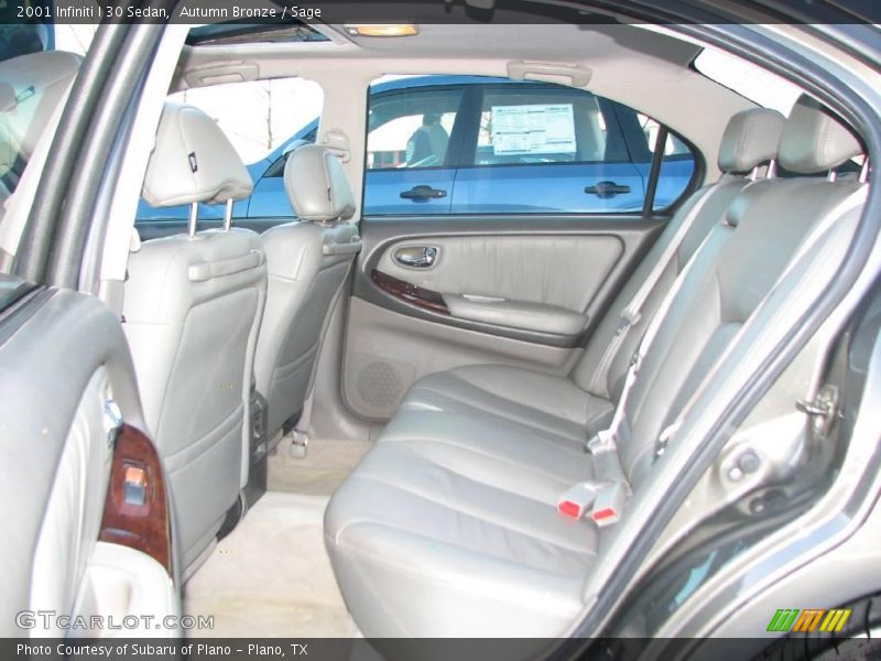 Autumn Bronze / Sage 2001 Infiniti I 30 Sedan