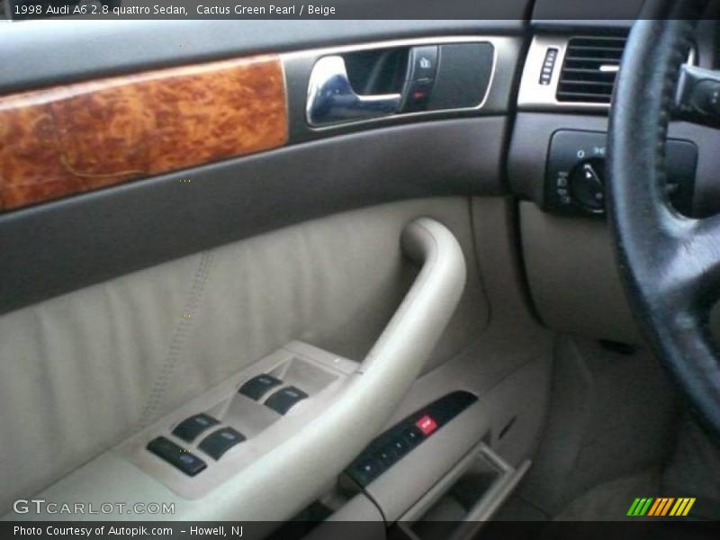 Cactus Green Pearl / Beige 1998 Audi A6 2.8 quattro Sedan