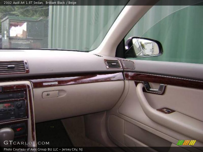 Brilliant Black / Beige 2002 Audi A4 1.8T Sedan