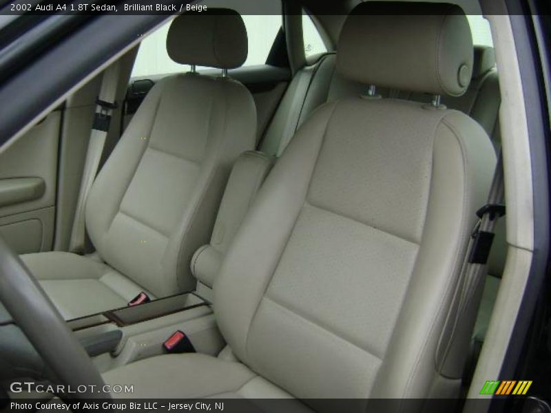 Brilliant Black / Beige 2002 Audi A4 1.8T Sedan