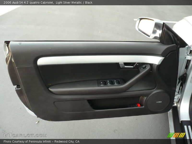 Light Silver Metallic / Black 2006 Audi S4 4.2 quattro Cabriolet