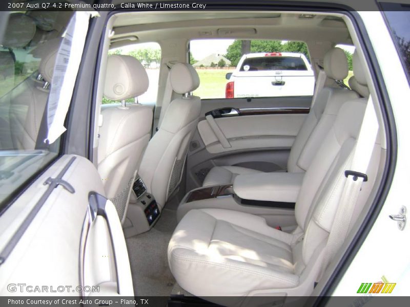 Calla White / Limestone Grey 2007 Audi Q7 4.2 Premium quattro