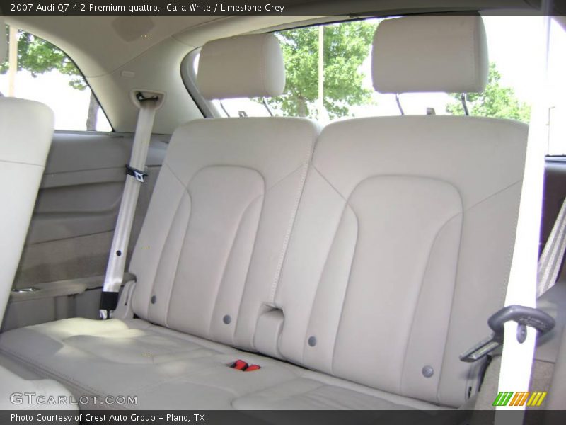 Calla White / Limestone Grey 2007 Audi Q7 4.2 Premium quattro