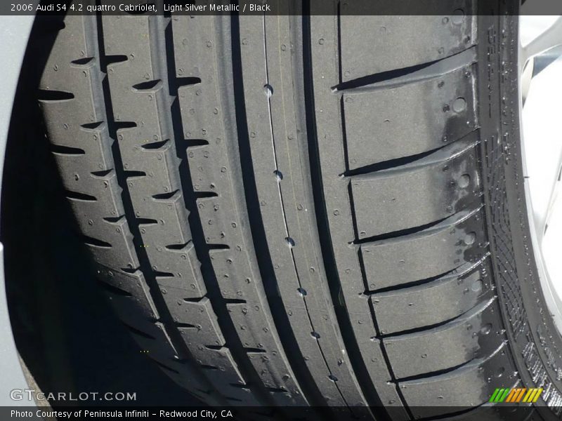 Light Silver Metallic / Black 2006 Audi S4 4.2 quattro Cabriolet