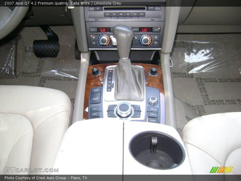 Calla White / Limestone Grey 2007 Audi Q7 4.2 Premium quattro