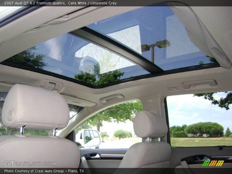 Calla White / Limestone Grey 2007 Audi Q7 4.2 Premium quattro