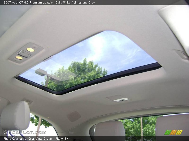 Calla White / Limestone Grey 2007 Audi Q7 4.2 Premium quattro