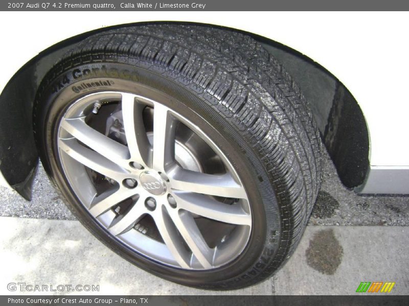 Calla White / Limestone Grey 2007 Audi Q7 4.2 Premium quattro