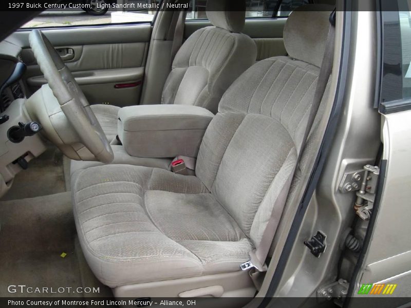 Light Sandrift Metallic / Neutral 1997 Buick Century Custom