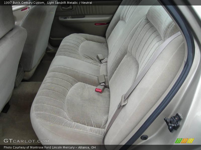 Light Sandrift Metallic / Neutral 1997 Buick Century Custom