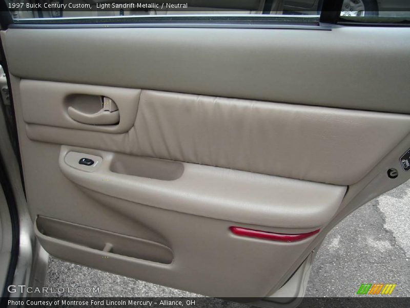 Light Sandrift Metallic / Neutral 1997 Buick Century Custom
