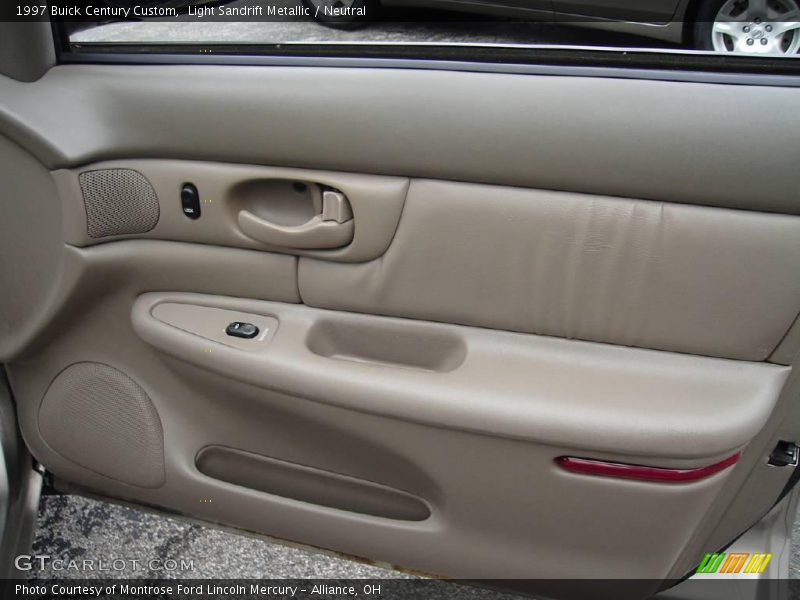 Light Sandrift Metallic / Neutral 1997 Buick Century Custom