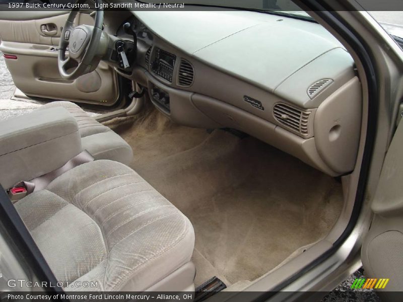 Light Sandrift Metallic / Neutral 1997 Buick Century Custom