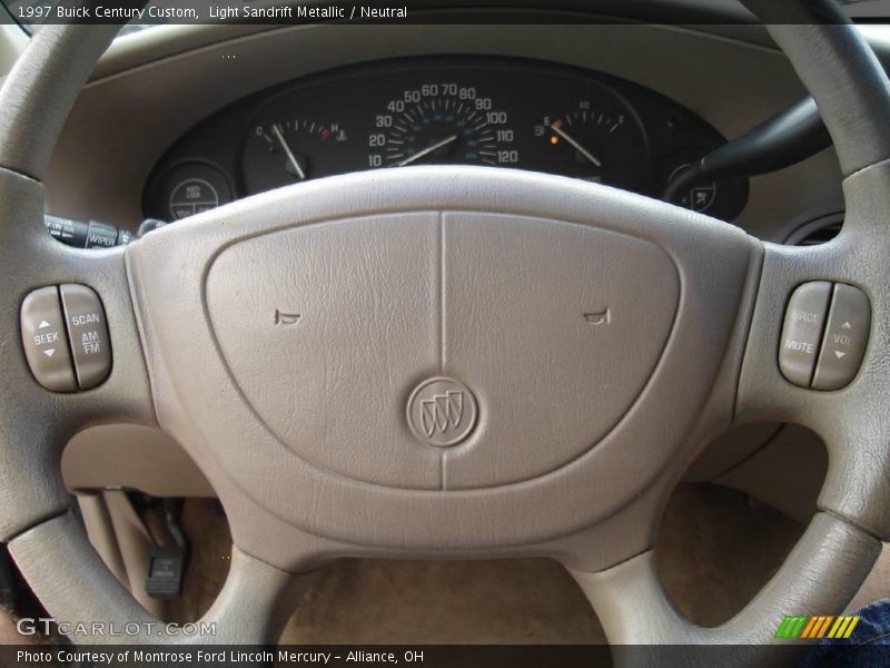 Light Sandrift Metallic / Neutral 1997 Buick Century Custom