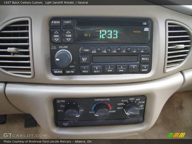 Light Sandrift Metallic / Neutral 1997 Buick Century Custom