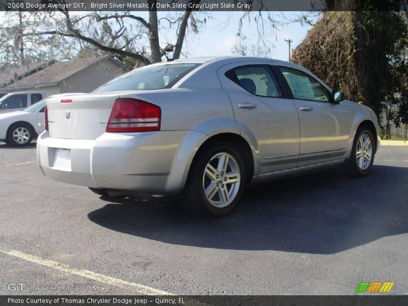 Bright Silver Metallic / Dark Slate Gray/Light Slate Gray 2008 Dodge Avenger SXT