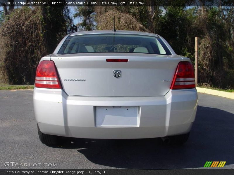 Bright Silver Metallic / Dark Slate Gray/Light Slate Gray 2008 Dodge Avenger SXT