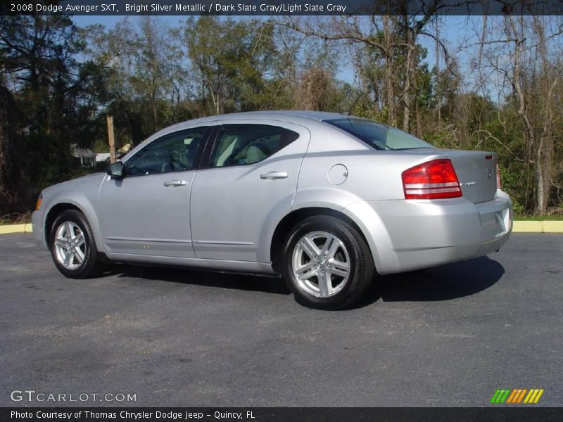 Bright Silver Metallic / Dark Slate Gray/Light Slate Gray 2008 Dodge Avenger SXT