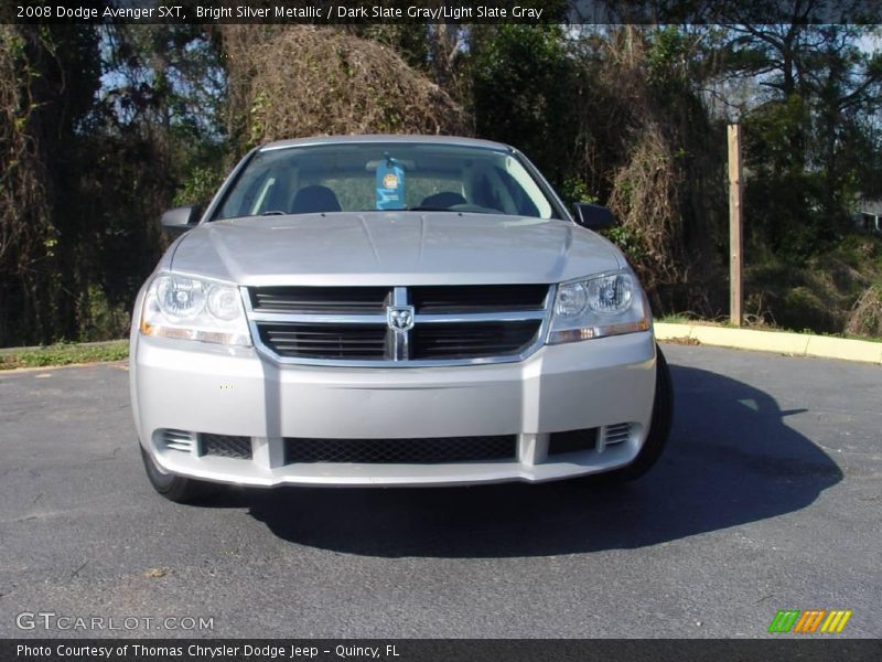 Bright Silver Metallic / Dark Slate Gray/Light Slate Gray 2008 Dodge Avenger SXT