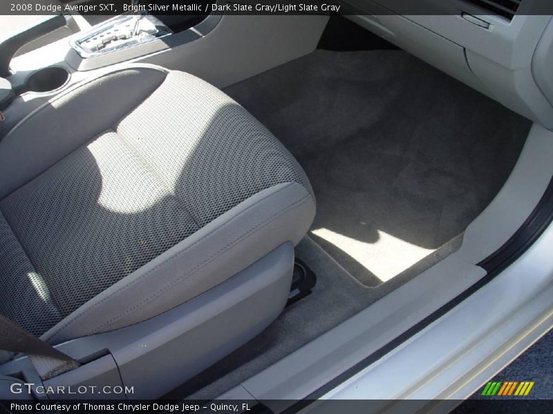 Bright Silver Metallic / Dark Slate Gray/Light Slate Gray 2008 Dodge Avenger SXT