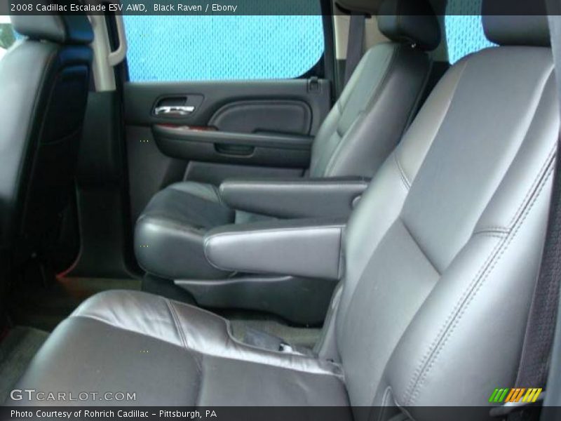 Black Raven / Ebony 2008 Cadillac Escalade ESV AWD