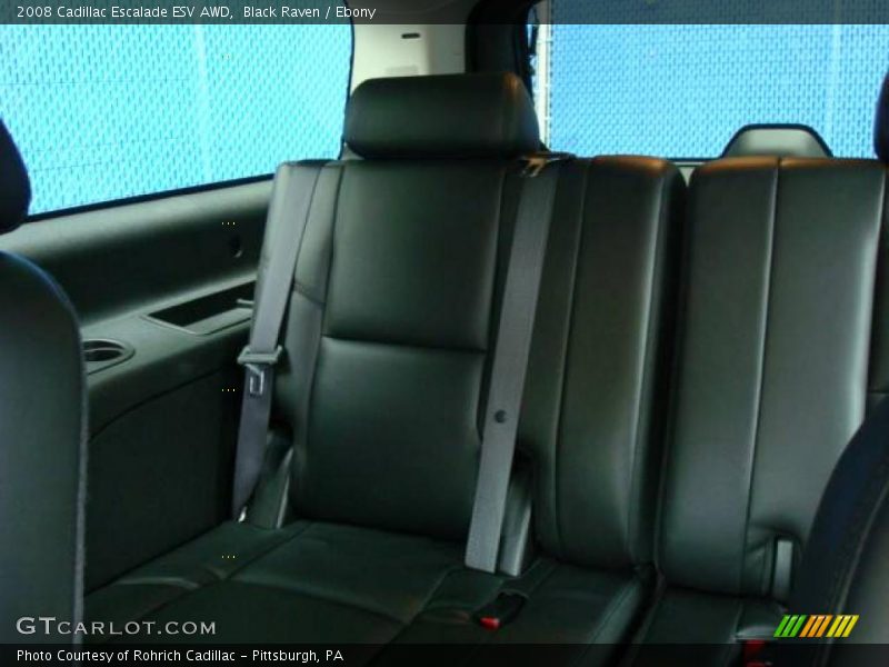 Black Raven / Ebony 2008 Cadillac Escalade ESV AWD