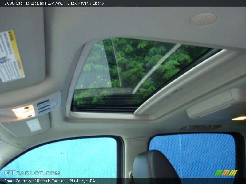 Black Raven / Ebony 2008 Cadillac Escalade ESV AWD