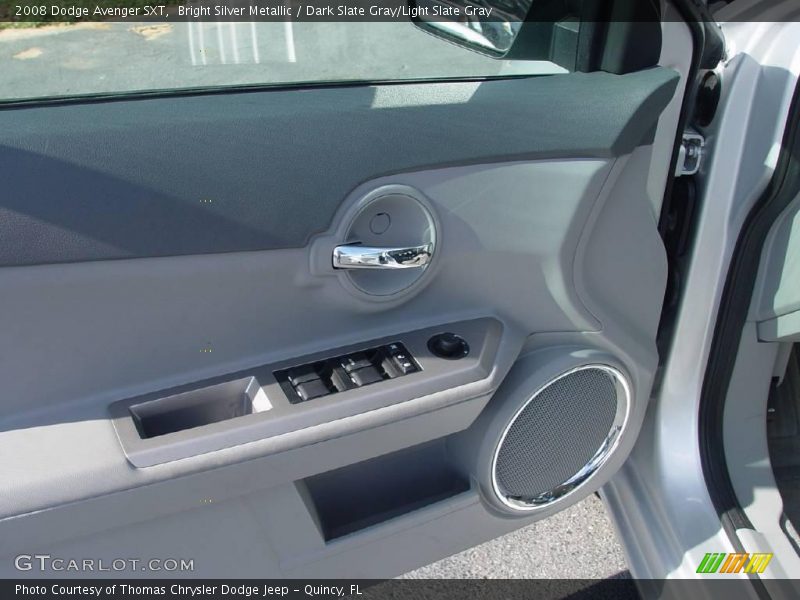 Bright Silver Metallic / Dark Slate Gray/Light Slate Gray 2008 Dodge Avenger SXT