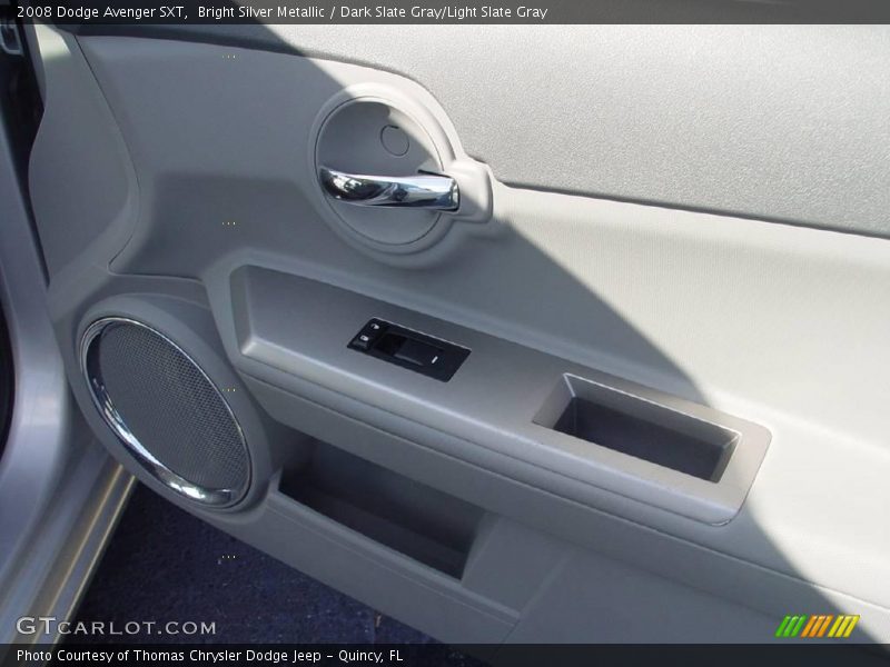 Bright Silver Metallic / Dark Slate Gray/Light Slate Gray 2008 Dodge Avenger SXT