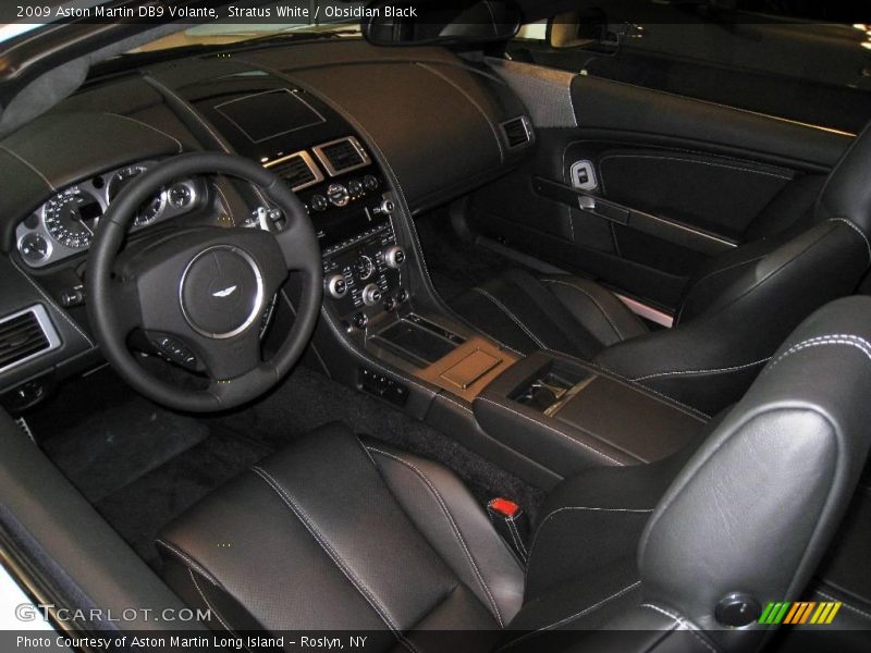 Stratus White / Obsidian Black 2009 Aston Martin DB9 Volante