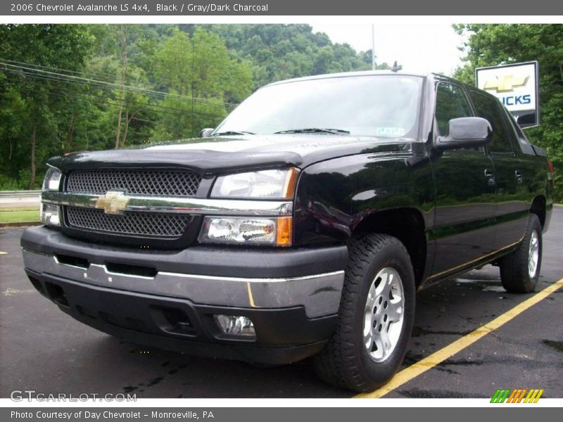 Black / Gray/Dark Charcoal 2006 Chevrolet Avalanche LS 4x4