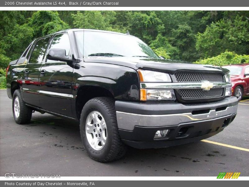 Black / Gray/Dark Charcoal 2006 Chevrolet Avalanche LS 4x4