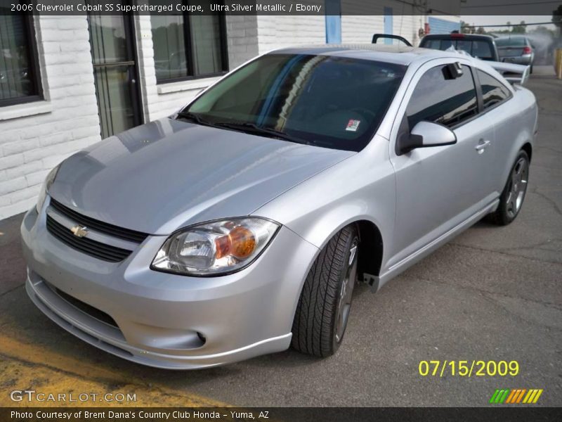 Ultra Silver Metallic / Ebony 2006 Chevrolet Cobalt SS Supercharged Coupe