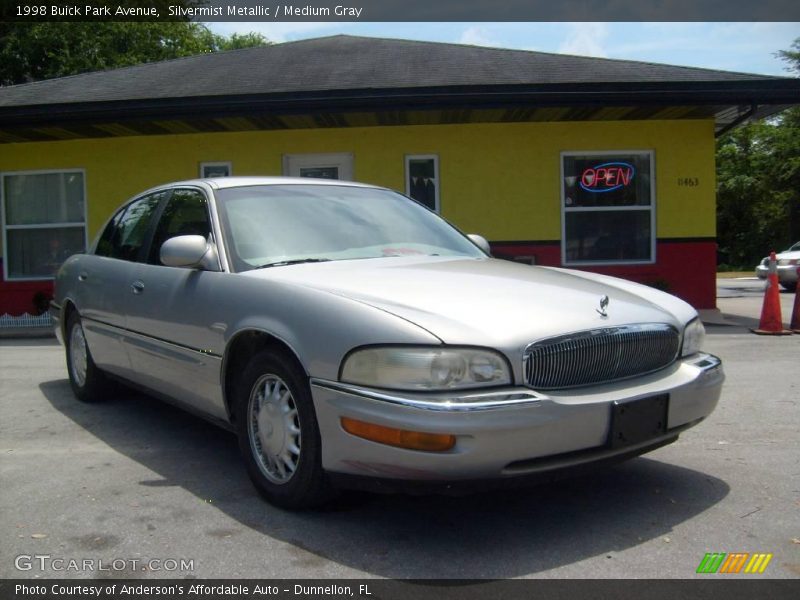 Silvermist Metallic / Medium Gray 1998 Buick Park Avenue