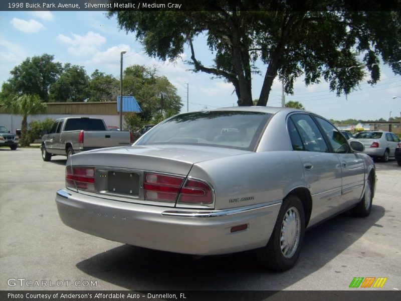 Silvermist Metallic / Medium Gray 1998 Buick Park Avenue