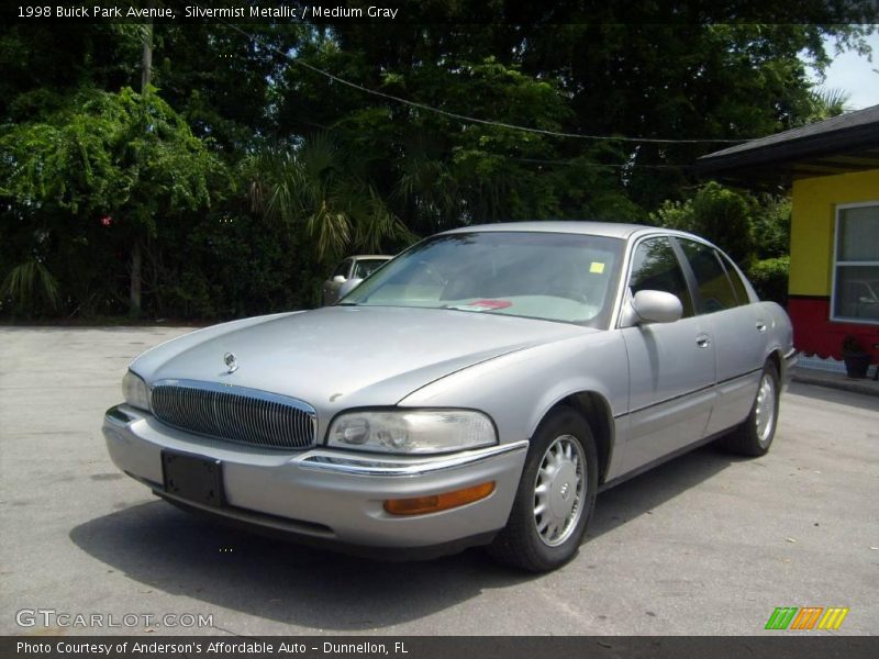 Silvermist Metallic / Medium Gray 1998 Buick Park Avenue