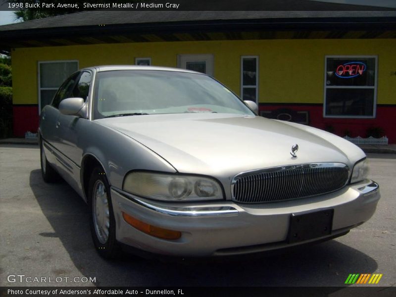 Silvermist Metallic / Medium Gray 1998 Buick Park Avenue