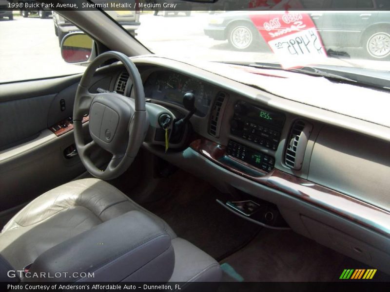 Silvermist Metallic / Medium Gray 1998 Buick Park Avenue