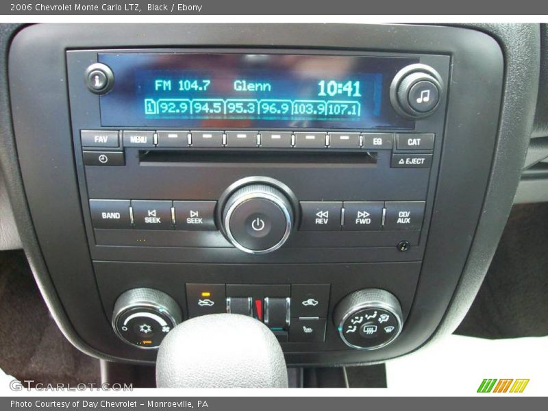 Black / Ebony 2006 Chevrolet Monte Carlo LTZ