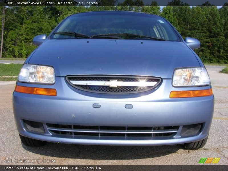 Icelandic Blue / Charcoal 2006 Chevrolet Aveo LS Sedan