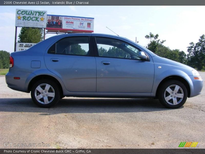 Icelandic Blue / Charcoal 2006 Chevrolet Aveo LS Sedan