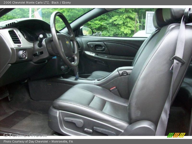 Black / Ebony 2006 Chevrolet Monte Carlo LTZ