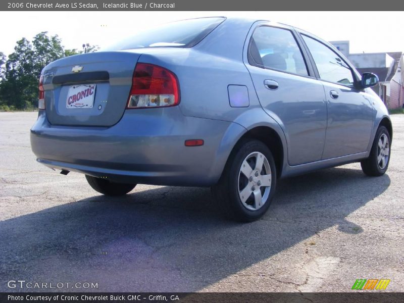 Icelandic Blue / Charcoal 2006 Chevrolet Aveo LS Sedan
