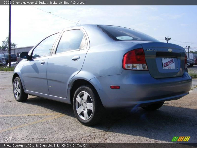Icelandic Blue / Charcoal 2006 Chevrolet Aveo LS Sedan