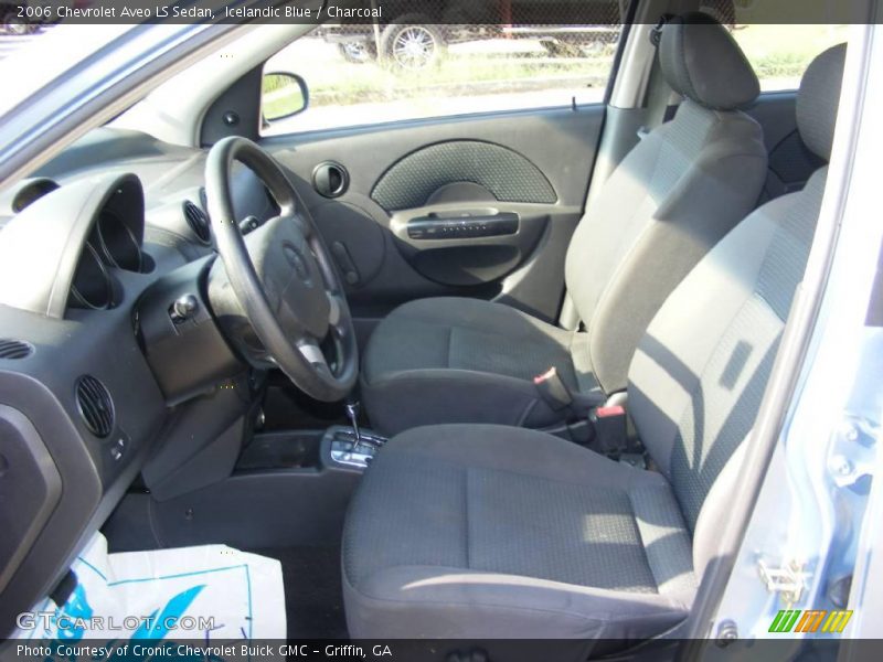 Icelandic Blue / Charcoal 2006 Chevrolet Aveo LS Sedan