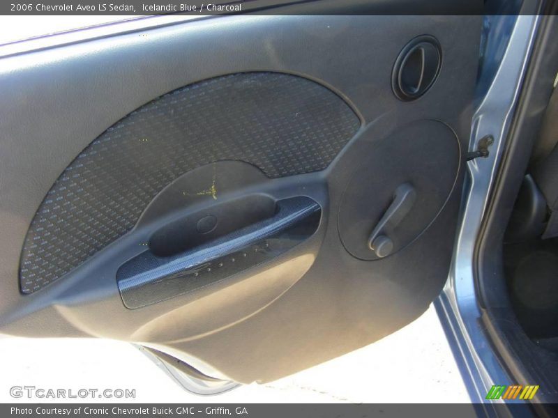 Icelandic Blue / Charcoal 2006 Chevrolet Aveo LS Sedan