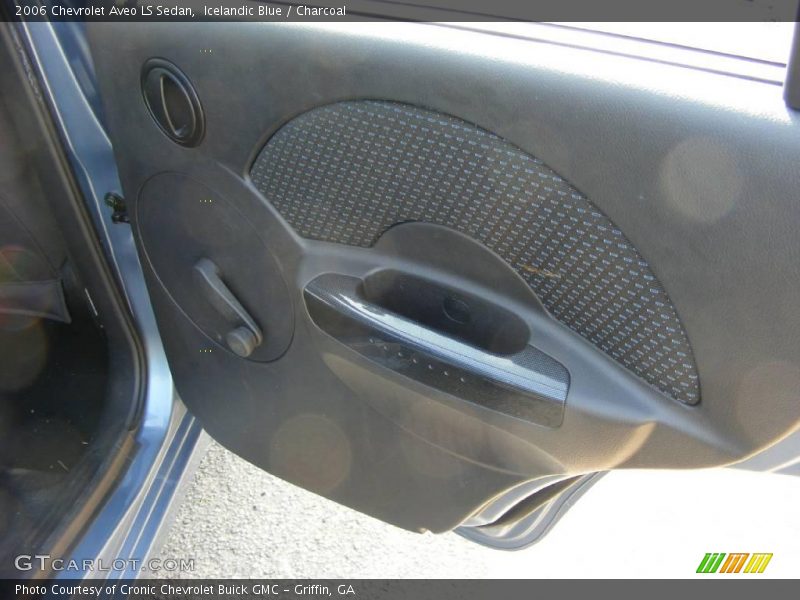 Icelandic Blue / Charcoal 2006 Chevrolet Aveo LS Sedan