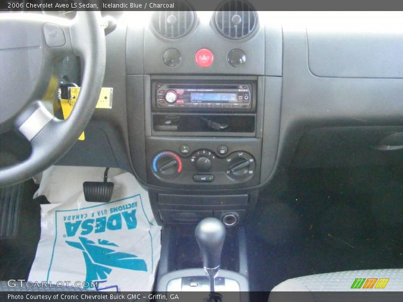 Icelandic Blue / Charcoal 2006 Chevrolet Aveo LS Sedan